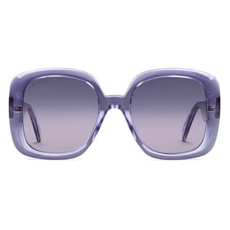 gucci glasses purple